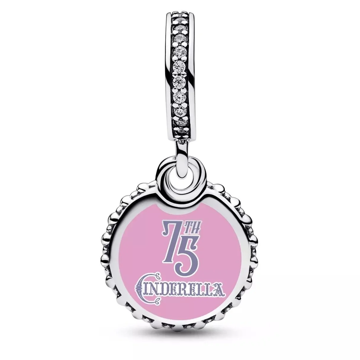 テックアクセサリー Cinderella's 75th Anniversary Phone Charm Cinderella crystal cell phone charm Disney Princess Heart | eBay